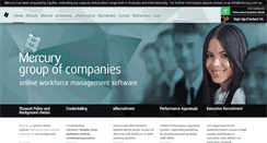 Desktop Screenshot of mercury.com.au